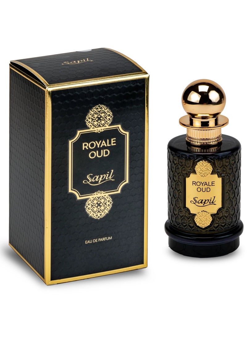 sapil Royale Oud Eau De Parfum For Unisex - 100 ML - Image 1